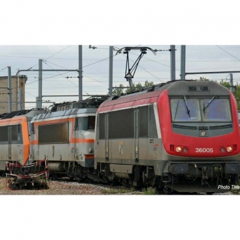 H0 F SNCF Elektrolokomotive BB 36005,  4A, Ep.V, rot- grau,  etc.................