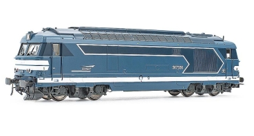 H0 F SNCF Diesellokomotive BB567556, 4A, Ep.V, blau, " Casquette ", Sound, etc.......................................