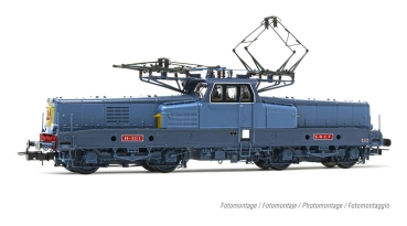 H0 F SNCF Elektrolokomotive BB 12013, 4A, Ep.II, blau- gelb, Sound, etc....................................................