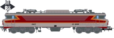 H0 F SNCF Elektrolokomotive CC 6526, 6A, Ep.IV,  L= 232mm, " Le Capitole ", etc........................................................... .........