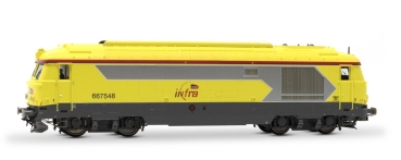 H0 F SNCF Diesellokomotive BB 667548, 4A, Ep.VI, gelb, Sound, etc.............................................................