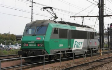 H0 F SNCF Elektrolokomotive Zweisystemlok BB 426086, 4A, Ep.VI, " Fret ", etc............................................................