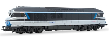 H0 F SNCF Dieselelektrische Mehrzwecklokomotive CC 72006, 6A, Ep.V,, " Isabelle ", blau- silber- grau, etc................................................
