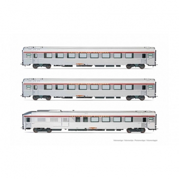 H0 F SNCF Reisezugwagen Set 3x, 4A, Ep.IV,  " TEE ´Arbalete ", etc........................