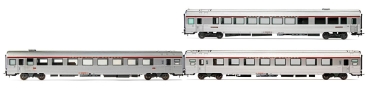 H0 F SNCF Reisezugwagen Set 3x, EC " Etoile du Nord, 2/ 2, 4A, Ep.V ", etc...............