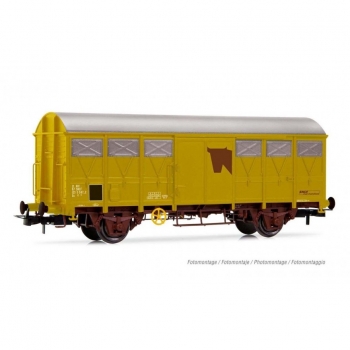 H0 F SNCF Güterwagen ged., Gs, 2A, Ep IV- V, gelb, etc........................