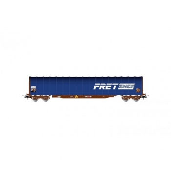 H0 F SNCF Schiebeplanenwagen Rils, 4A, Ep.V, blau, " Fret  " , etc................................