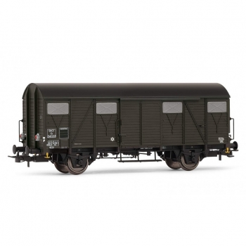 H0 F SNCF Güterwagen ged., K, 2A, Ep.III, Schlußlicht, etc....................