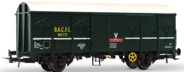 H0 F SNCF Güterwagen ged., 2A, Ep.V, grün, etc.................................................................