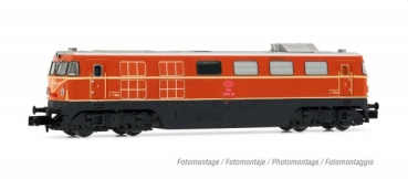 N A ÖBB Diesellokomotive Rh 2050. 02, 4A, Ep.IV, blutorange, kleine Zierspitze, dig., etc........................