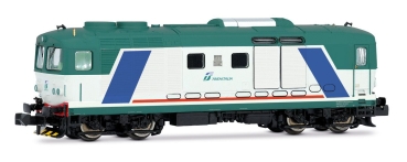 N I FS Diesellokomotive R D 445, Bauserie 3, vier Stirnlampen, 4A, Ep.V, XMPR, R=192mm, L=126mm, etc....................................