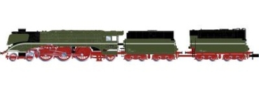 N D DR Dampflokomotive BR 02 0201, grün, 2C1, Ep.V, weißer Zierstreifen, etc.....................................................