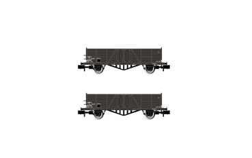 N F SNCF Güterwagen Set 2x, off., bel., 2A, Ep.III,  etc...............................