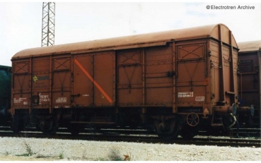 N E RENFE Güterwagen- Set.2x, ged., J2, 2A, Ep.IV, etc.......................
