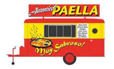 N Verkaufswagen 1A, " Paella  "