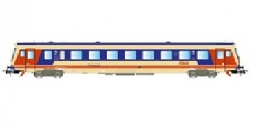 H0 A ÖBB Dieseltriebwagen R 5047 001- 2, 4A, Ep.VI, beige blau