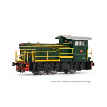 H0 I FS Diesellokomotive R D 245, 3A, L=106mm, Ep.VI,  grün, Sound,  etc...................