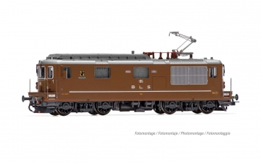 H0 Ch BLS Elektrolokomotive Re 4/ 4, 195,  4A,  Ep.V,  braun, Sound, " Unterseen ",  etc...................