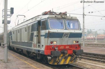 H0 I FS Elektrolokomotive R E 632,  6A,  Ep.V,  blau/ grau, Sound,  etc...................