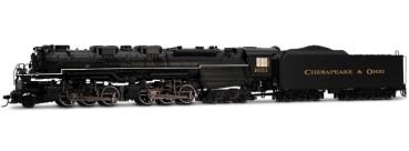H0 USA Schwere Güterzugdampflokomotive BR 2- 6-6-6-, Allegheny, Nr. 1653, Sound, etc..............................................