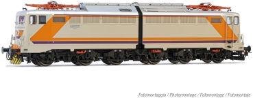 H0 I FS Elektrolokomotive E 646, " Navetta ", 6A, Ep.V, L= 210mm, R= 357mm, Dach- silber, Triplex Fenster, Seitenklappen, etc................................................