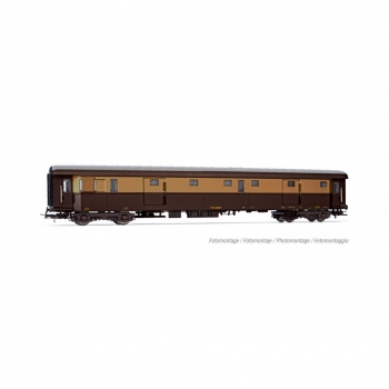 H0 I FS Gepäckwagen Dz83000, 4A, Ep.III, Castano/ Isabella, etc................................