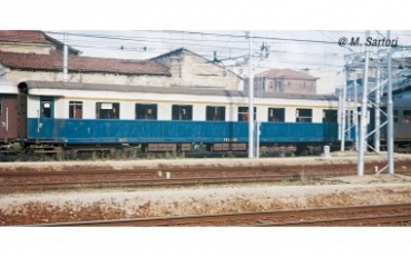 H0 I FS Reisezugwagen Set 4x, Kl.1 2x, kl.2 2x., 4A, Ep.IIIb, " Treno Azzurro " etc.................................