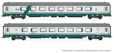 H0 I FS Großraumreisewagen- Set 2x, 4A, Ep.V- VI, in XMPR_ Lackierung, Gran Confort, etc............................