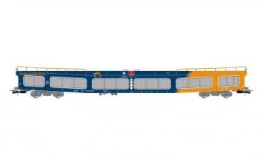 H0 ZSSK Autotransportwagen, DDm916, blau- orange, 4A, Ep.VI, etc.........................................