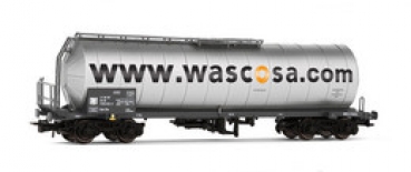H0 Ch SBB Kesselwagen , 4A, Ep.VI, silber- schwarz- orange, " WASCOSA "