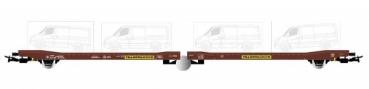 H0 Eu Autotransportwagen bel., Laads, 3A, Ep.V- VI, braun, etc.......................