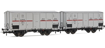 H0 I FS Kühlwagen Set 2x, Spitzdachwagen, 2A, Ep.IIIB, etc.....................................................