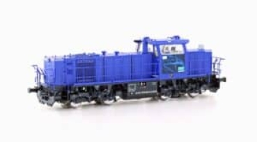 H0 PCW Diesellokomotive Mak G800 BB, Siemens- Werkslok, 4A, Epo.VI, R= 358mm, L= 163mm, Lichtwechsel weiß/ rot, etc.................................