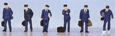 N Figuren Bahnpersonal St.6, etc.........................................................................