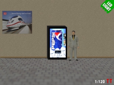 TT Pepsi Cola Getränkeautomat bel. 8- 12V