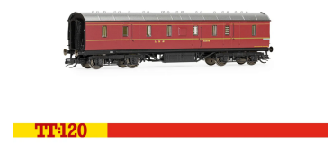 TT LMS Gepäckwagen mit Bremsabteil, 50´, Passenger Brake 31236, Ep.II, etc...................................................