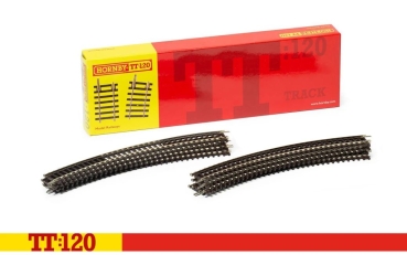 TT Gleis Gebogenes Gleis, R3, 353mm, 30°, etc..........................
