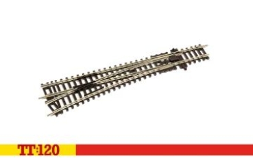 TT Gleis Weiche R631, 166mm, 15°, links, etc...................................................................
