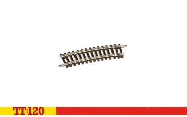TT Gleis gebogenes Gleis 1/2, R1, 267mm, 15°, etc.....................................