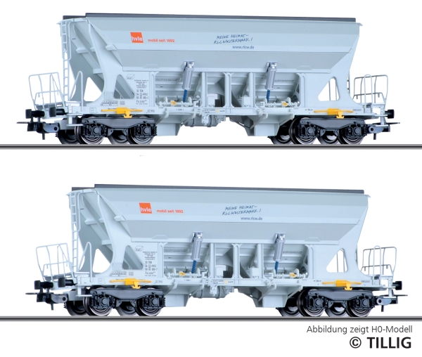 TT D PRI Selbstentladewagen-Set 2x 4A Ep.VI HVLE, etc.........................................................................................................