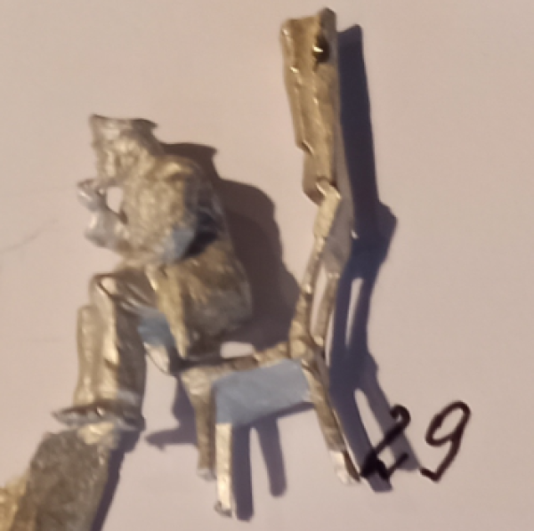0 Figur WM Unbem., Schaffner mit Kelle, H= 40mm, etc..............................................................................
