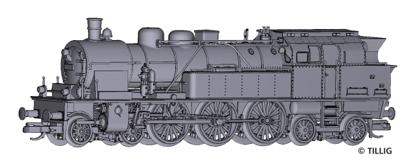 TT D DB Dampflokomotive BR 42 Ep.III