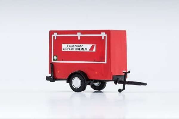 H0 D Anhänger Feuerwehr Airport " Bremen ", 1A, etc............................................................................