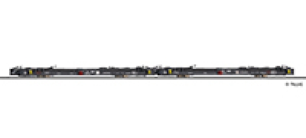 H0e D HSB Güterwagen-Set 4A Ep.V 2 Schmalspurrollwagen