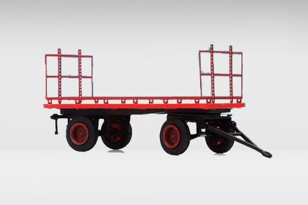 H0 D LKW Anhänger Mehrzweckanhänger mit Metallaufbau, 2A, etc............................