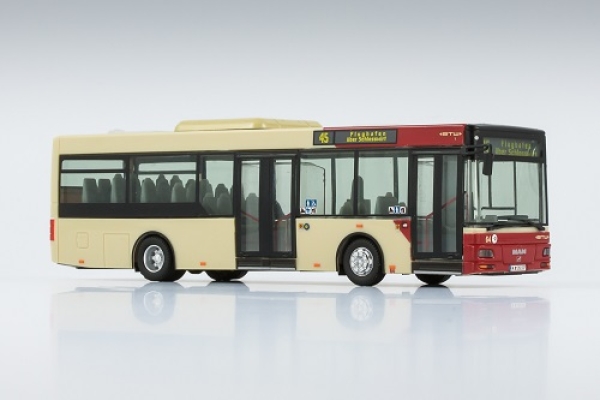 H0 A LKW MAN Reisebus  NM 223.2 Midi STW Klagenfurt Wg.- Nr. 64 45 Flughafen, etc..............................................