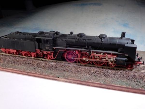 H0 D DRG Dampflokomotive BR 18 002,  XVIII HV, 2C1, Ep.I, Basis Model Loco,