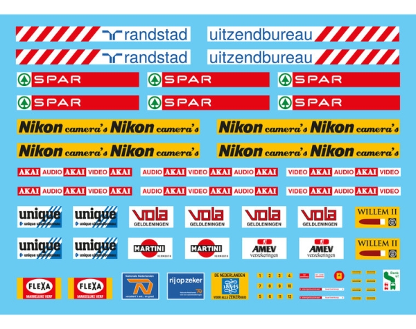 H0 Ausschmückung Decalbogen " CSA1 Busse ", etc.......................................................