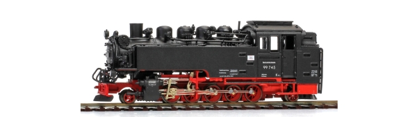 H0e Bahnfahrzeuge D DR Dampflokomotive BR 99 750, Ep.III,  etc...................................................................