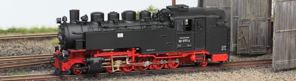 H0e Bahnfahrzeuge D DR Dampflokomotive BR 99 1777- 4, Ep. IV, etc..........................................................